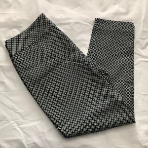 Size 16 ankle pant green blue & white